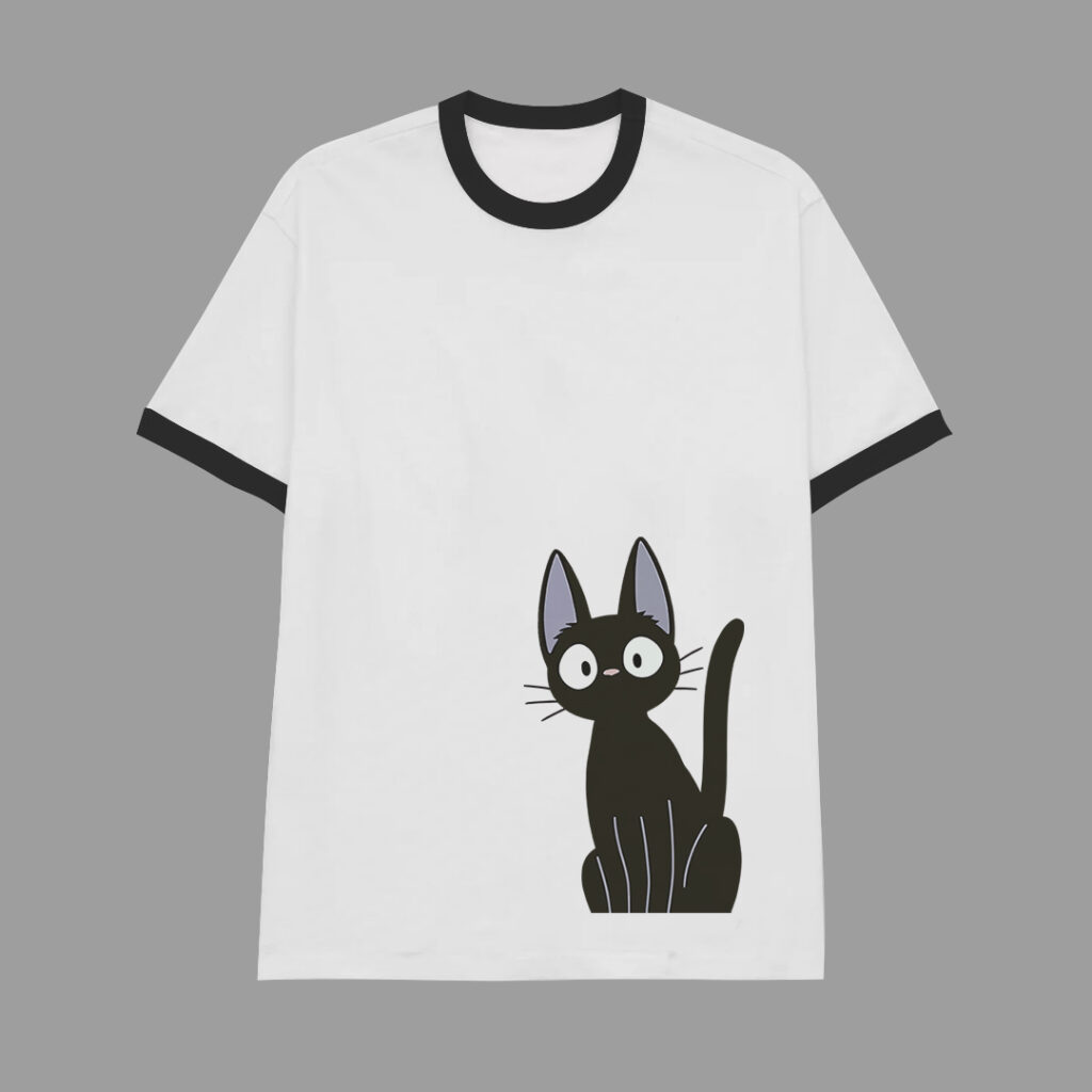 Gato de kiki | Camiseta | Ghibli - Imagen 2
