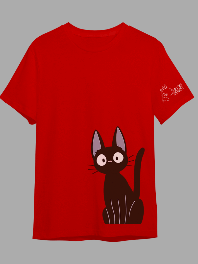 Gato de kiki | Camiseta | Ghibli