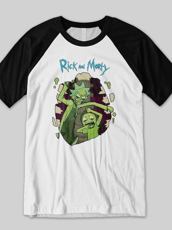 Toxics | Camiseta manga negra | Rick and Morty