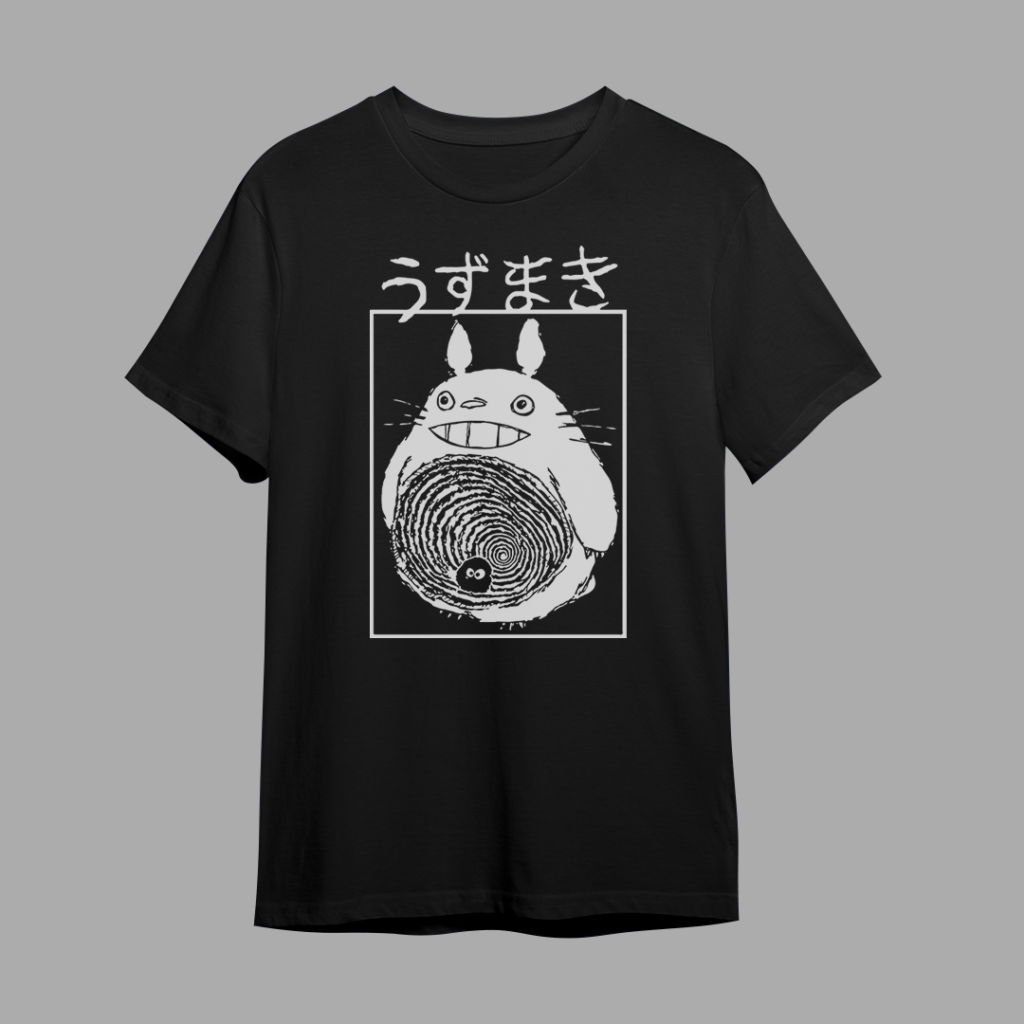 Totoro Ito | Camiseta negra | Ghibli
