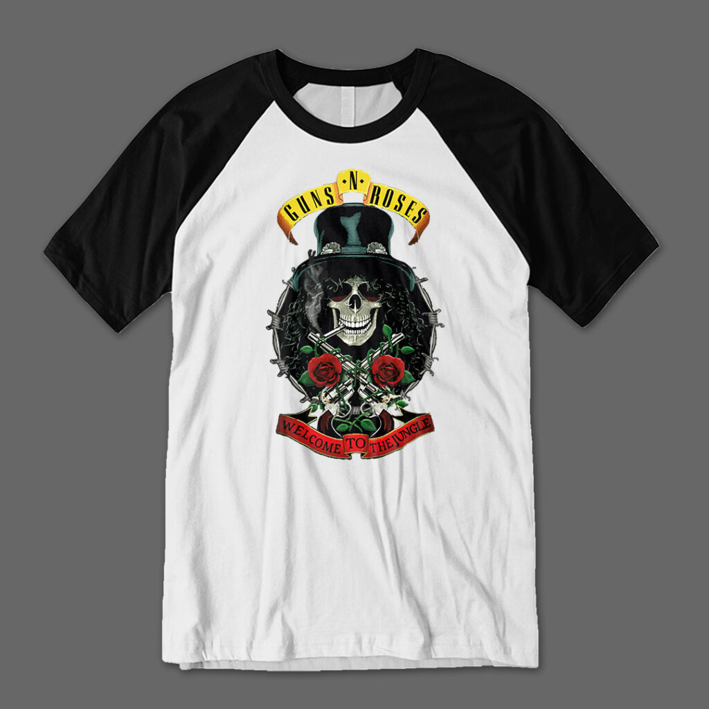 Guns and Roses WTTJ | Camiseta manga negra