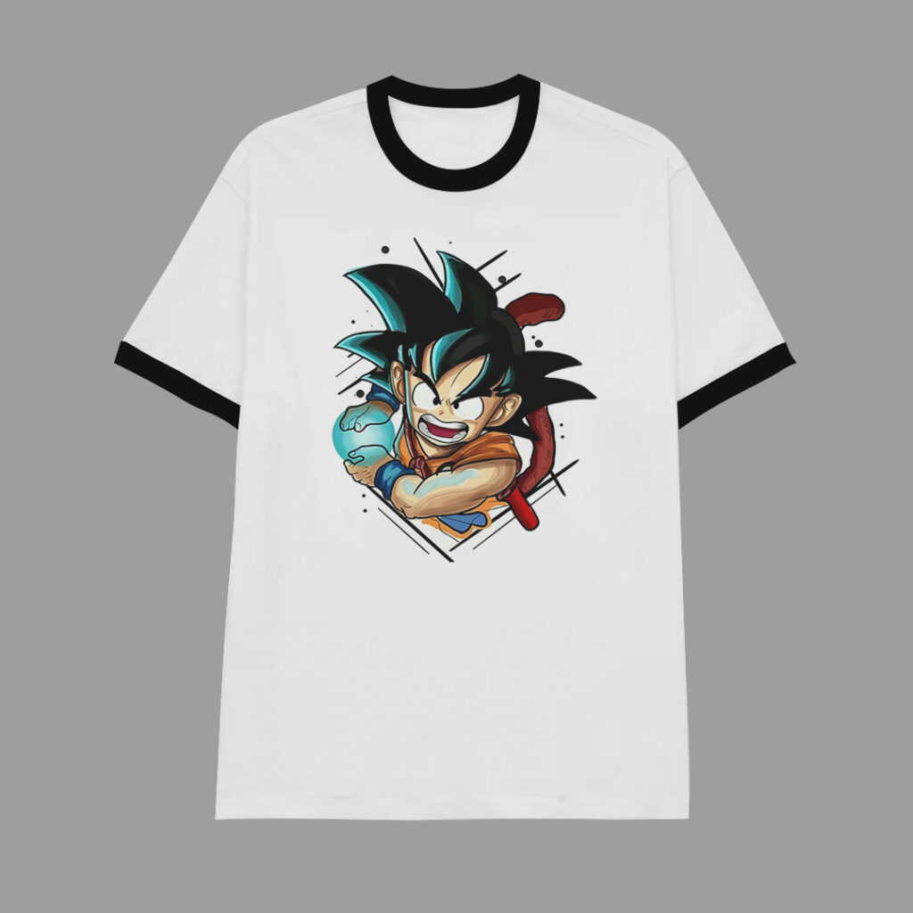 Kame hame ha | Camiseta blanca | Dragon Ball