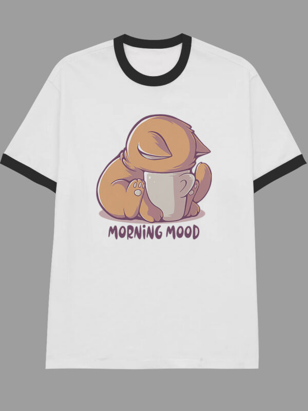 Morning Mood Cat | Violeta pastel