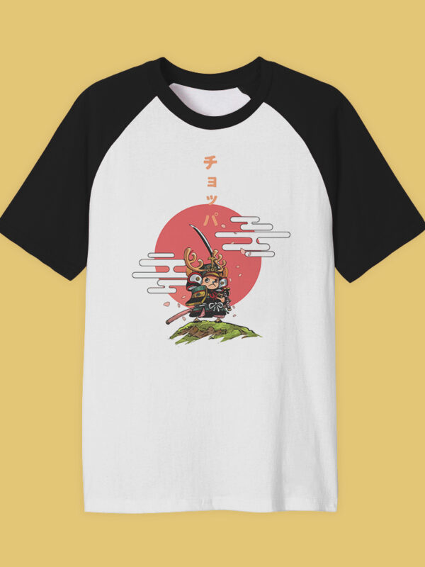 Chopper Samurai | Camiseta manga negra | One piece