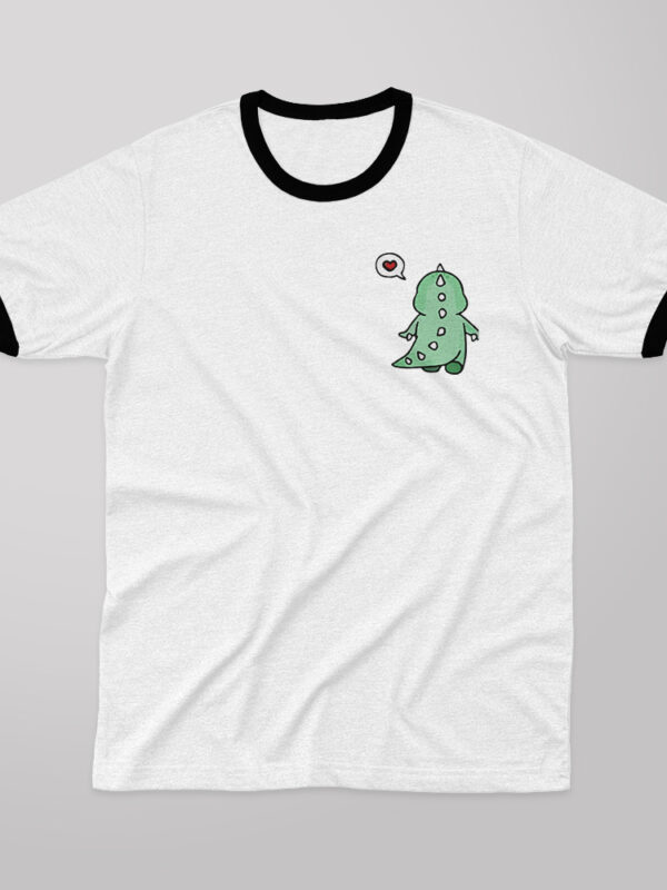 Dino love verde | Camiseta para DUOS | Parejas