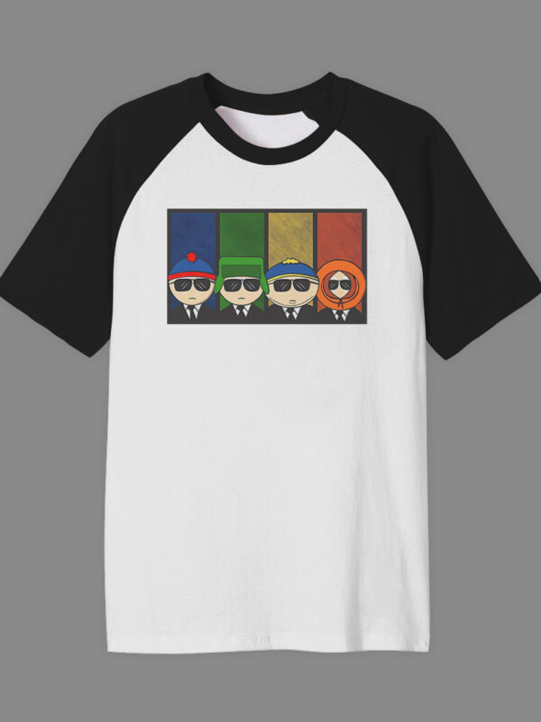 South Park MIB | Camiseta manga negra