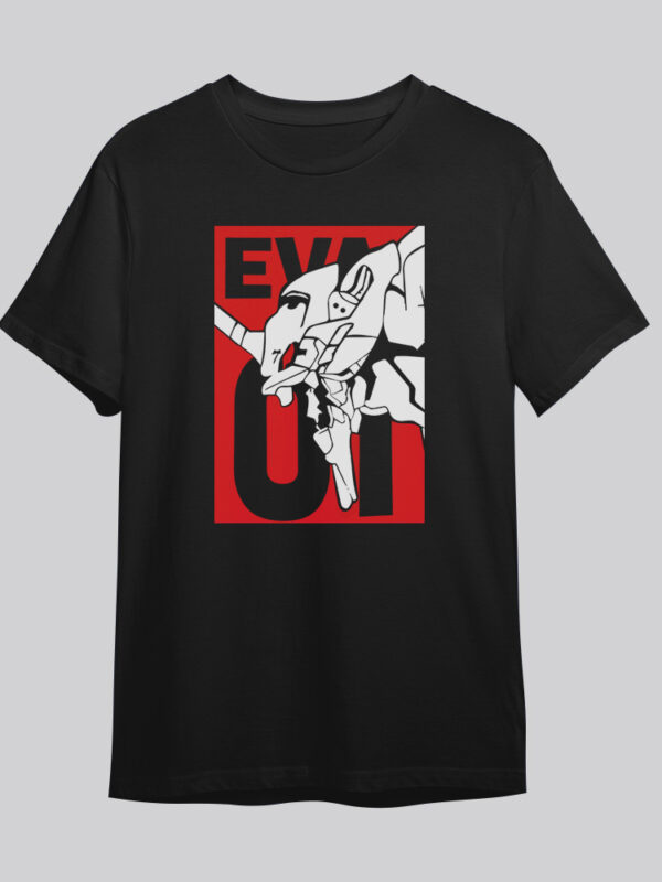 Eva 01 | Camiseta negra | Evangelion