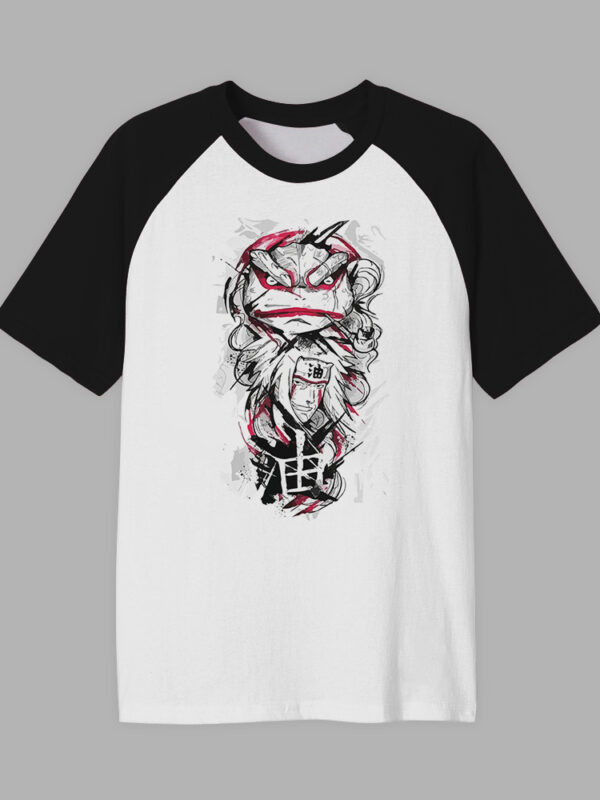 Gamabunta | Camiseta manga negra | Naruto