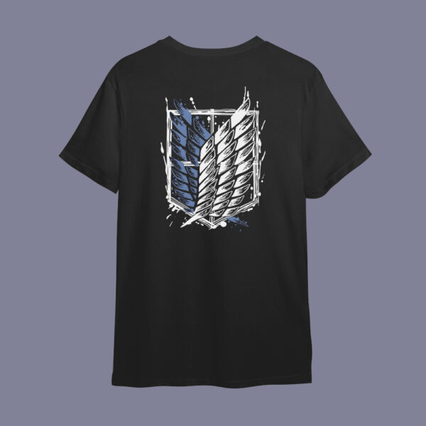 Exploradores | Camiseta negra | Shingeki no Kyojin