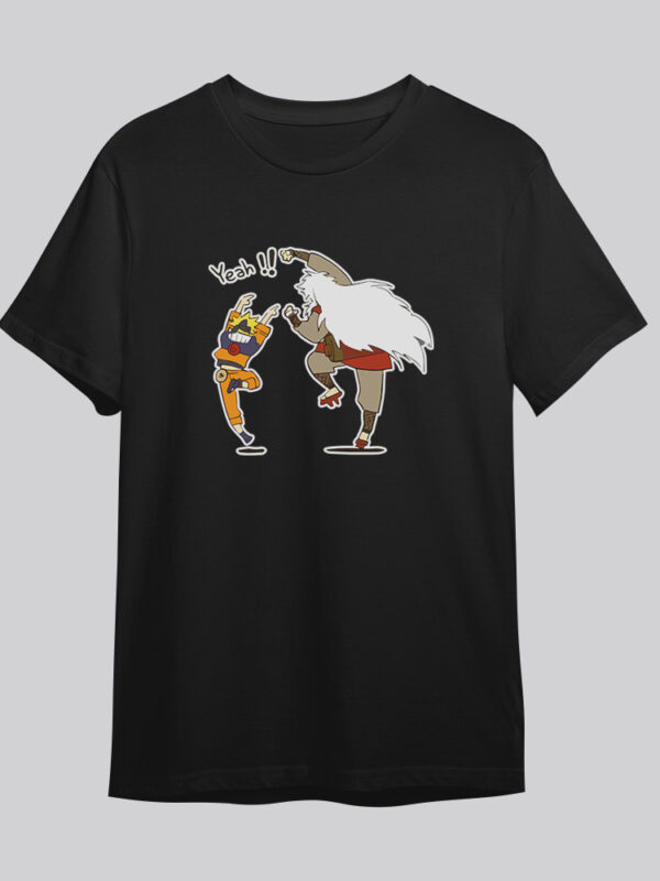Yeah! | Camiseta negra | Naruto