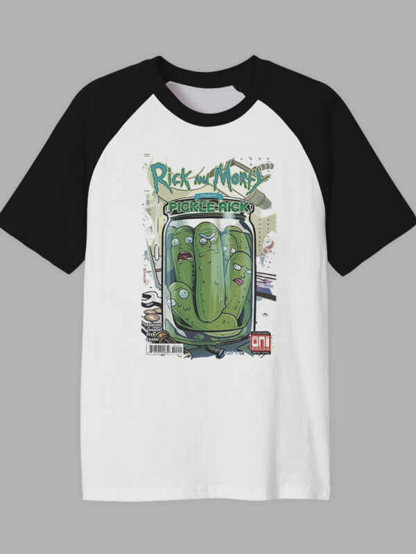 Pickle Family | Camiseta manga negra | | Rick and Morty