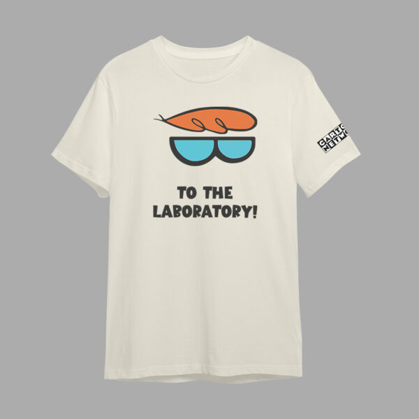 To the laboratory! | Camiseta marfil | Cartoon Network