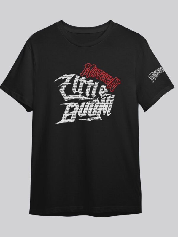 Zitti e bouni | Camiseta negra | Maneskin