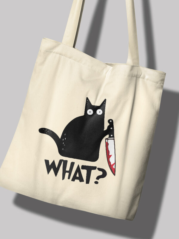 What? Cat | Tote bag