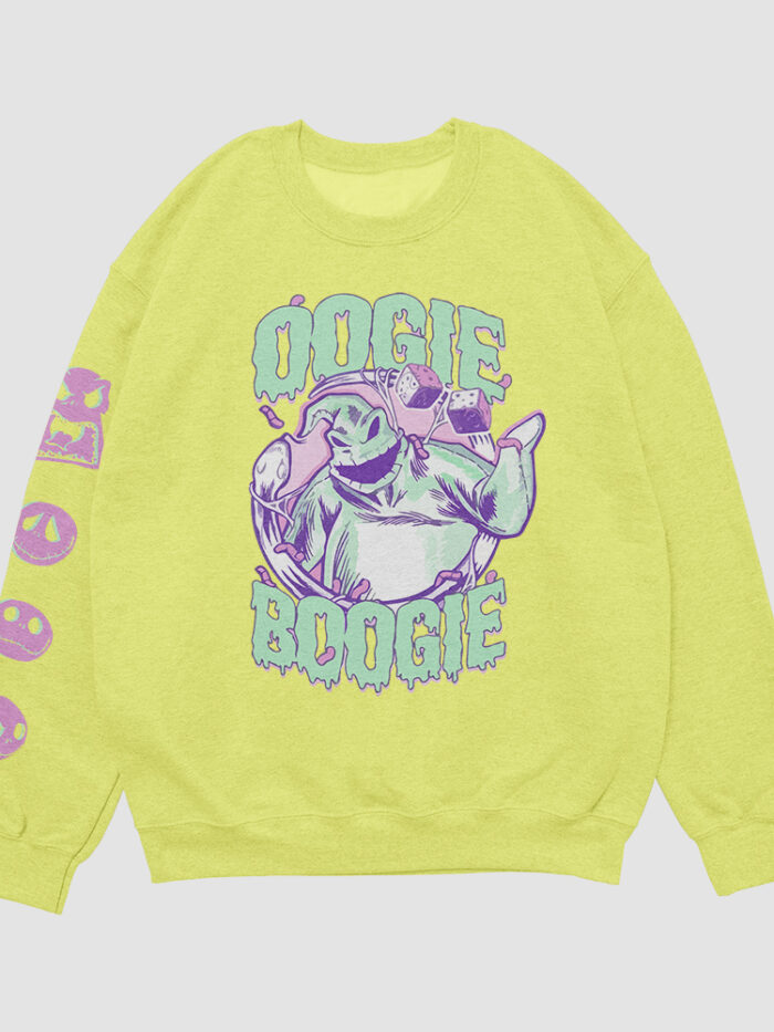 Oogie Boogie | Suéter amarillo | Jack Skellington