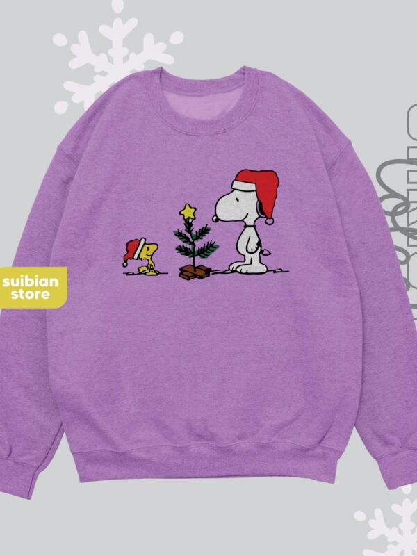 Snoopy Christmas | Suéter Lila | Navidad