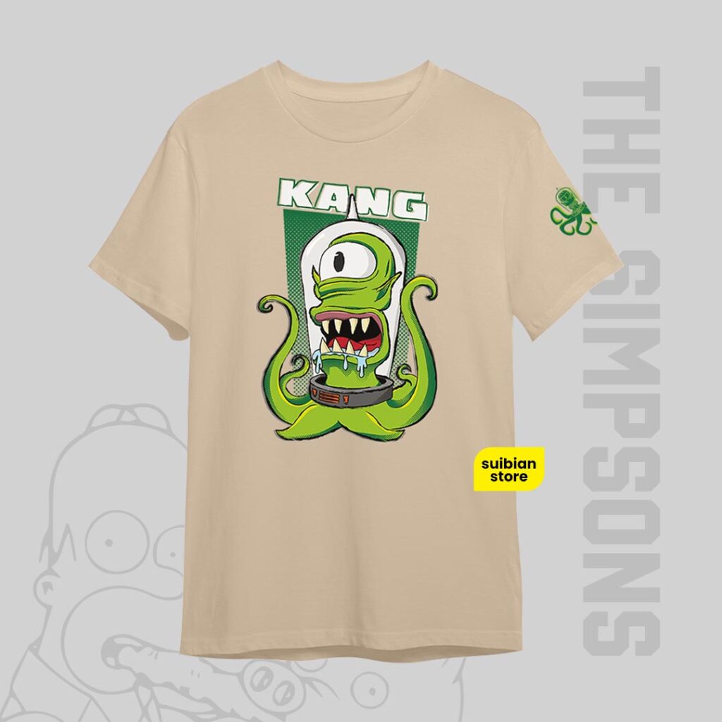 KANG | Camiseta beige | Los Simpsons