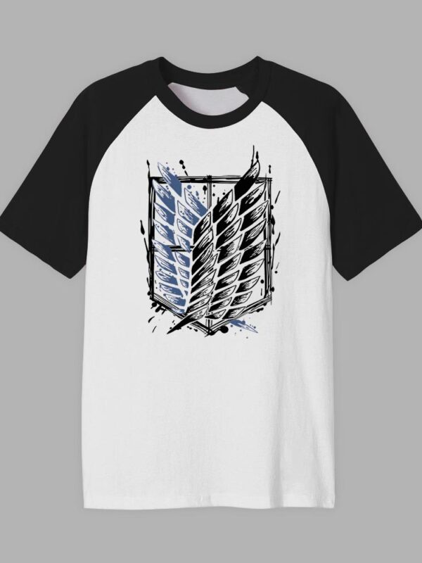 Legion de exploradores | Camiseta manga negra | Shingeki no Kyojin