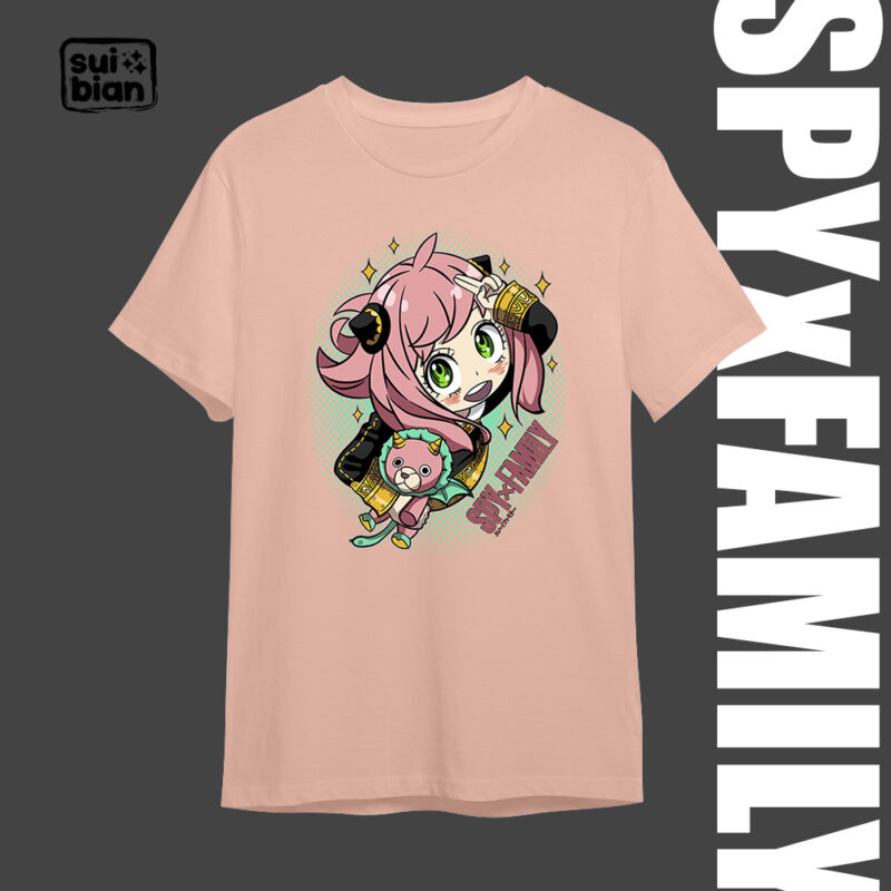 Anya Forger | Camiseta rosa | Spy x Family