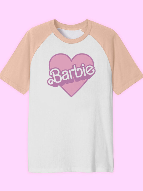 Barbie | Camiseta manga color