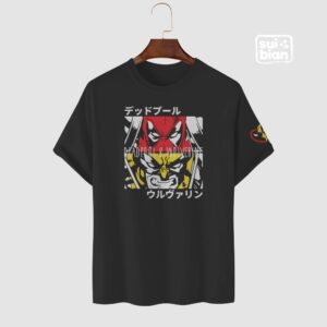 D&W | Camiseta negra | Deadpool