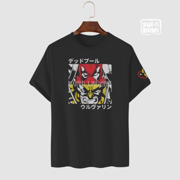 D&W | Camiseta negra | Deadpool