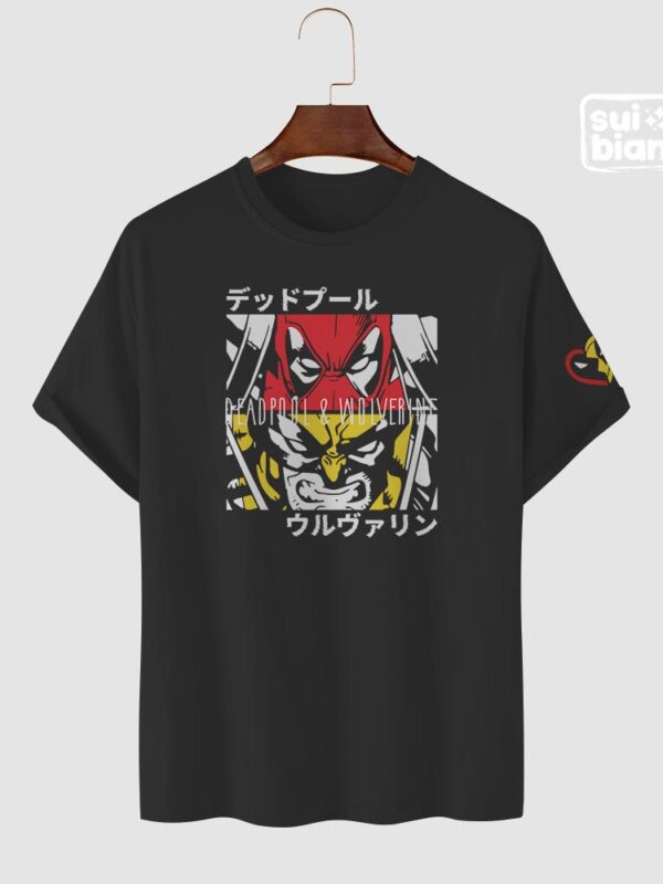 D&W | Camiseta negra | Deadpool