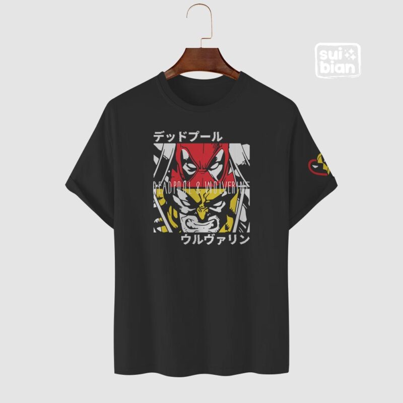 D&W | Camiseta negra | Deadpool