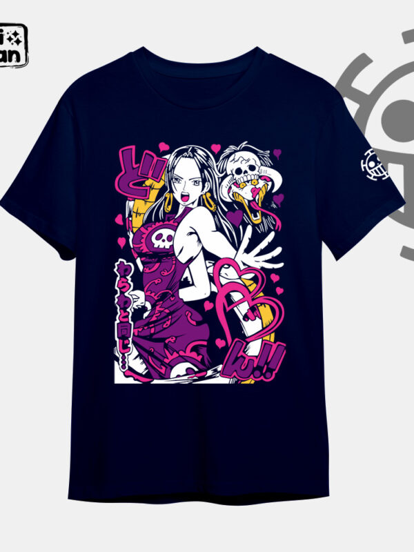 Boa Hancock | Camiseta Navy | One Piece