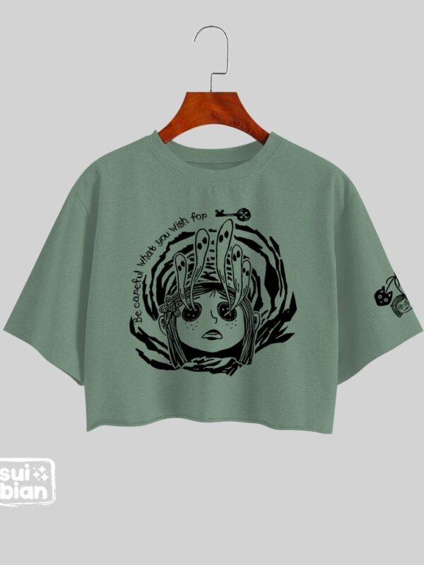 Be careful what you wish for | Croptop Oversize | Coraline