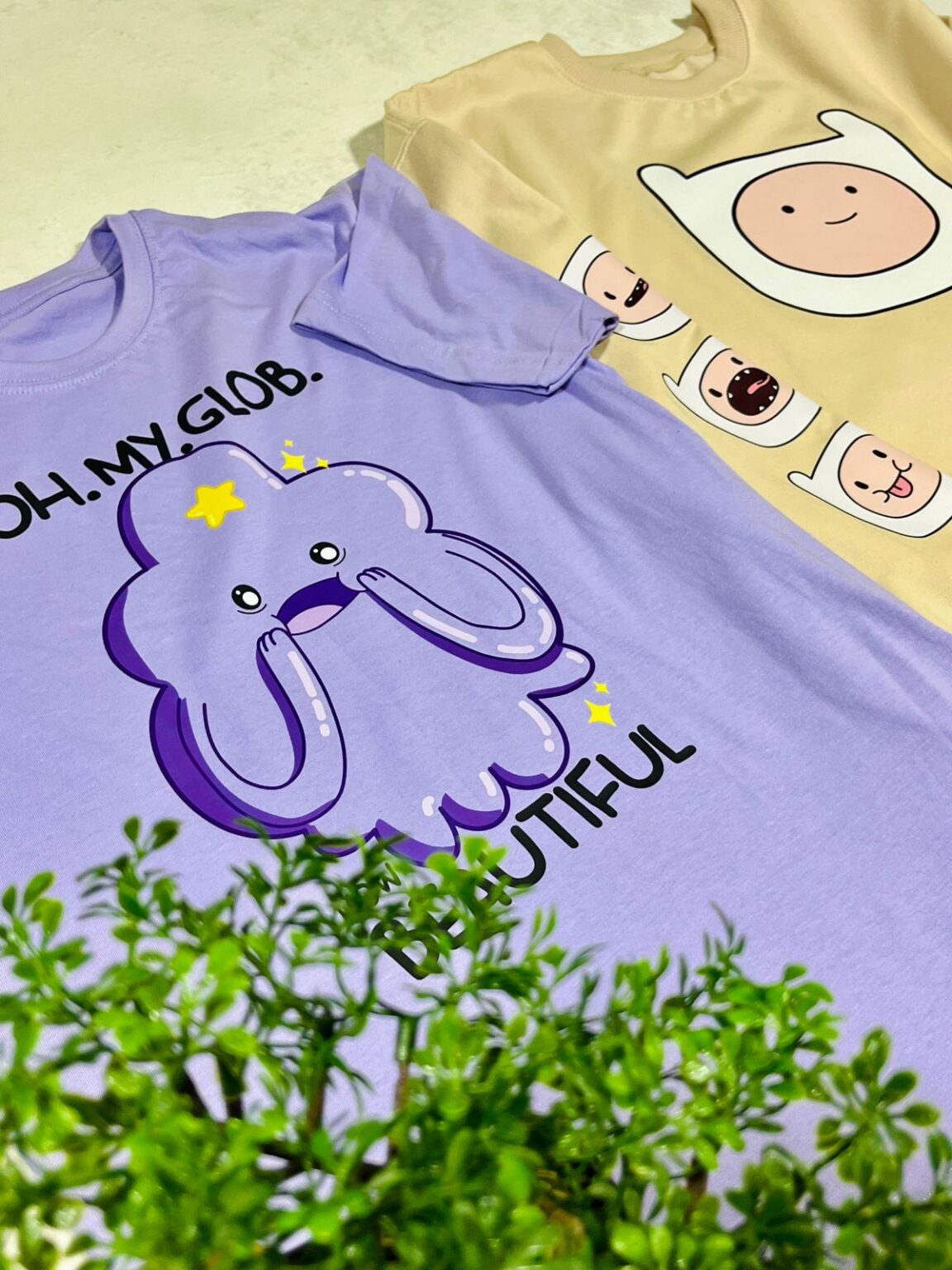 Oh My Glob | Camiseta lila | Hora de aventura - Imagen 2