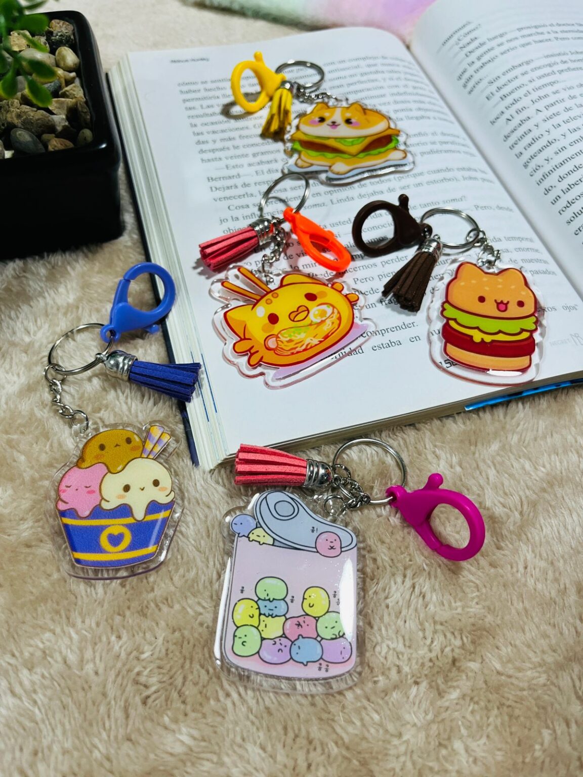 Llaveros Comidita Kawaii