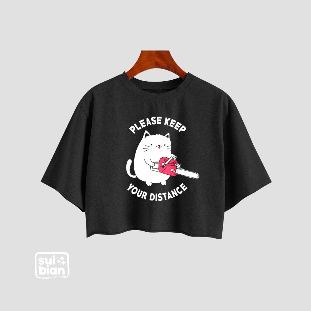 Keep distance | Croptop Oversize