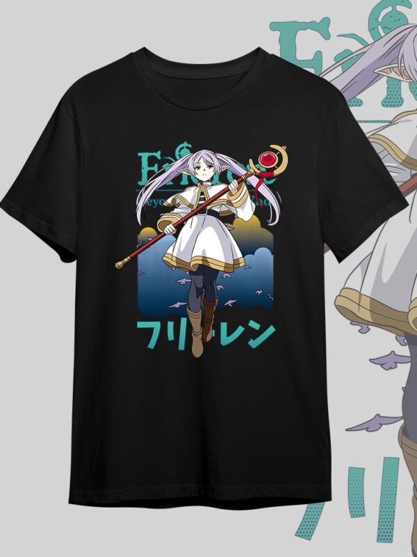 Frieren | Camiseta negra