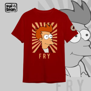 Fry | Camiseta roja | Futurama