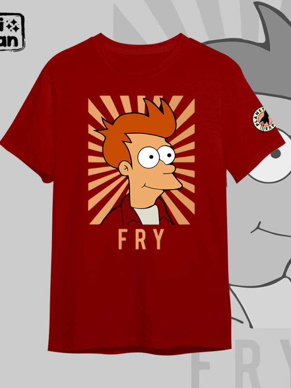 Fry | Camiseta roja | Futurama