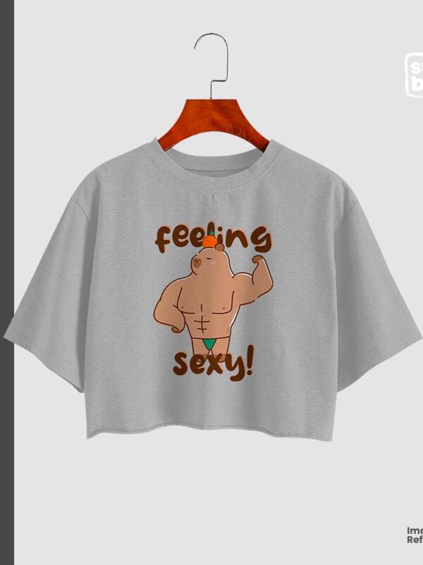 Feeling sexy | Croptop oversize | Gym