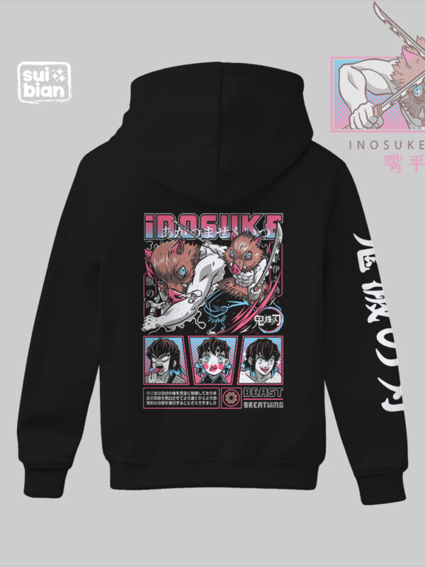 Inosuke | Hoodie N/B | Kimetsu no Yaiba
