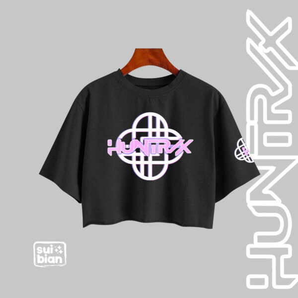 Huntrix | Croptop Oversize negro