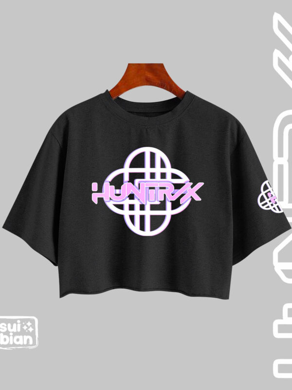 Huntrix | Croptop Oversize negro
