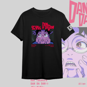 Okarun Fear | Camiseta negra | DanDaDan