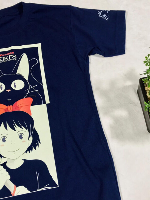 Kiki | Camiseta azul oscuro | Ghibli