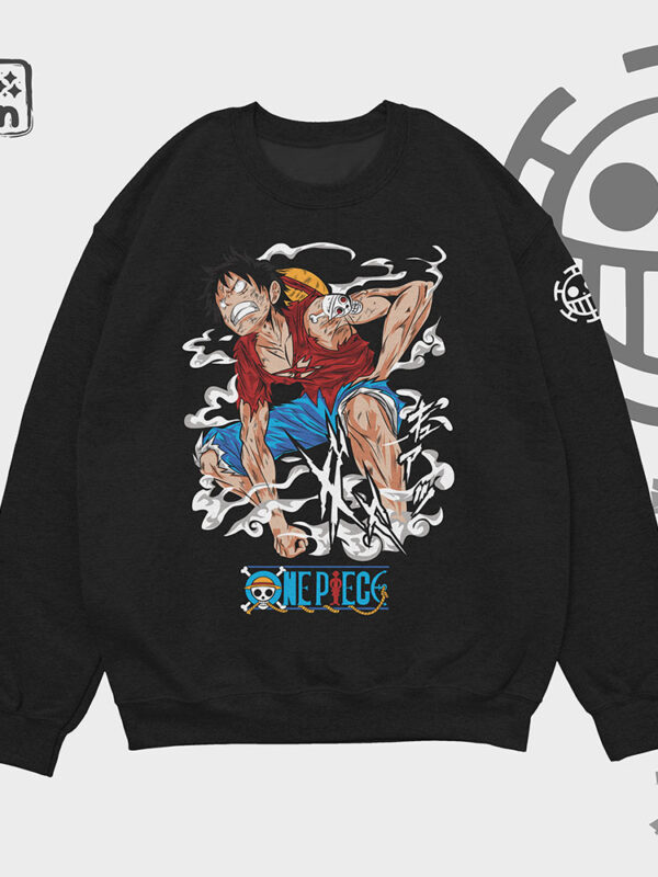 Luffy impulse | Suéter negro | One Piece