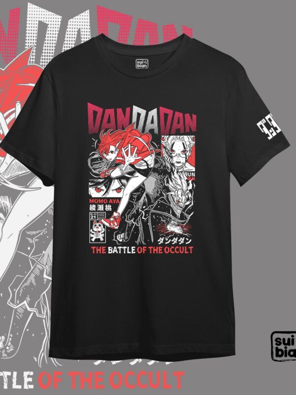 Battle of the Occult | Camiseta negra | Dan Da Dan