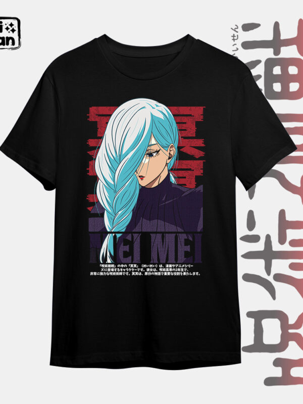 Mei Mei | Camiseta negra | Jujutsu Kaisen