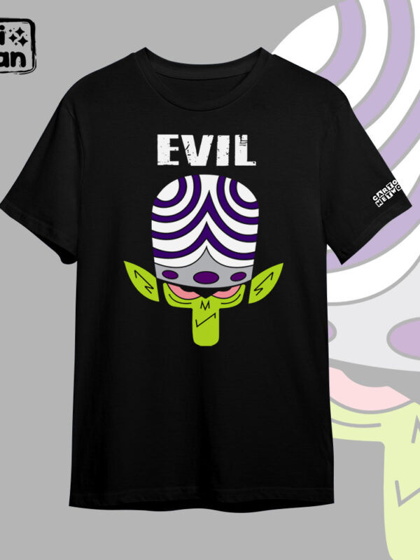 Mojo jojo Evil | Camiseta negra | Cartoon Network