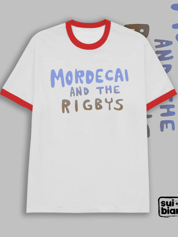 Mordecai y los Rigbys | Camiseta borde color | Un show más | Cartoon Network