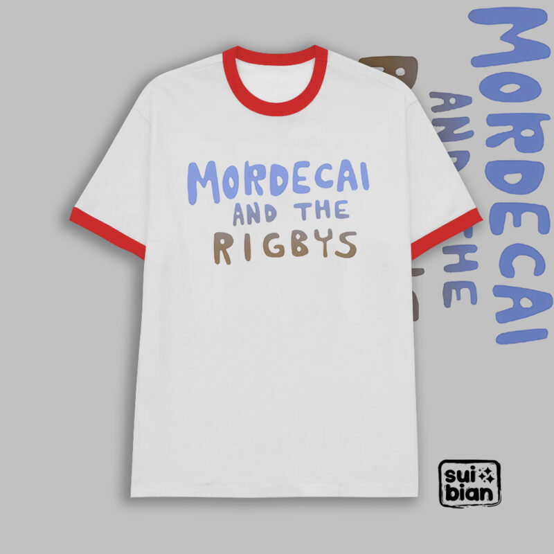 Mordecai y los Rigbys | Camiseta borde color | Un show más | Cartoon Network