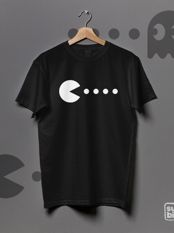Pacman / Fantasmita | Camiseta para Parejas