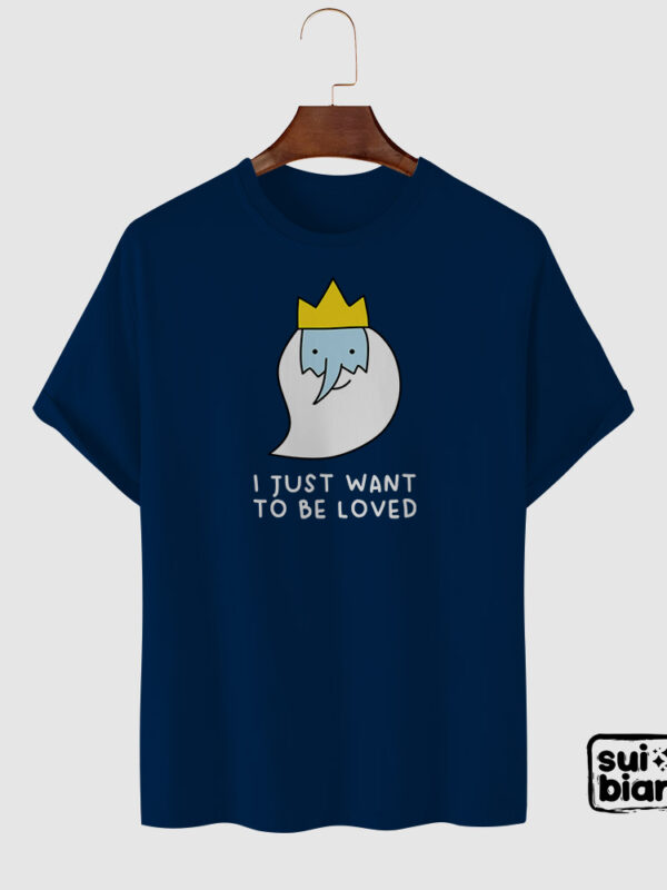 Rey Helado | Camiseta azul oscuro | Hora de aventura